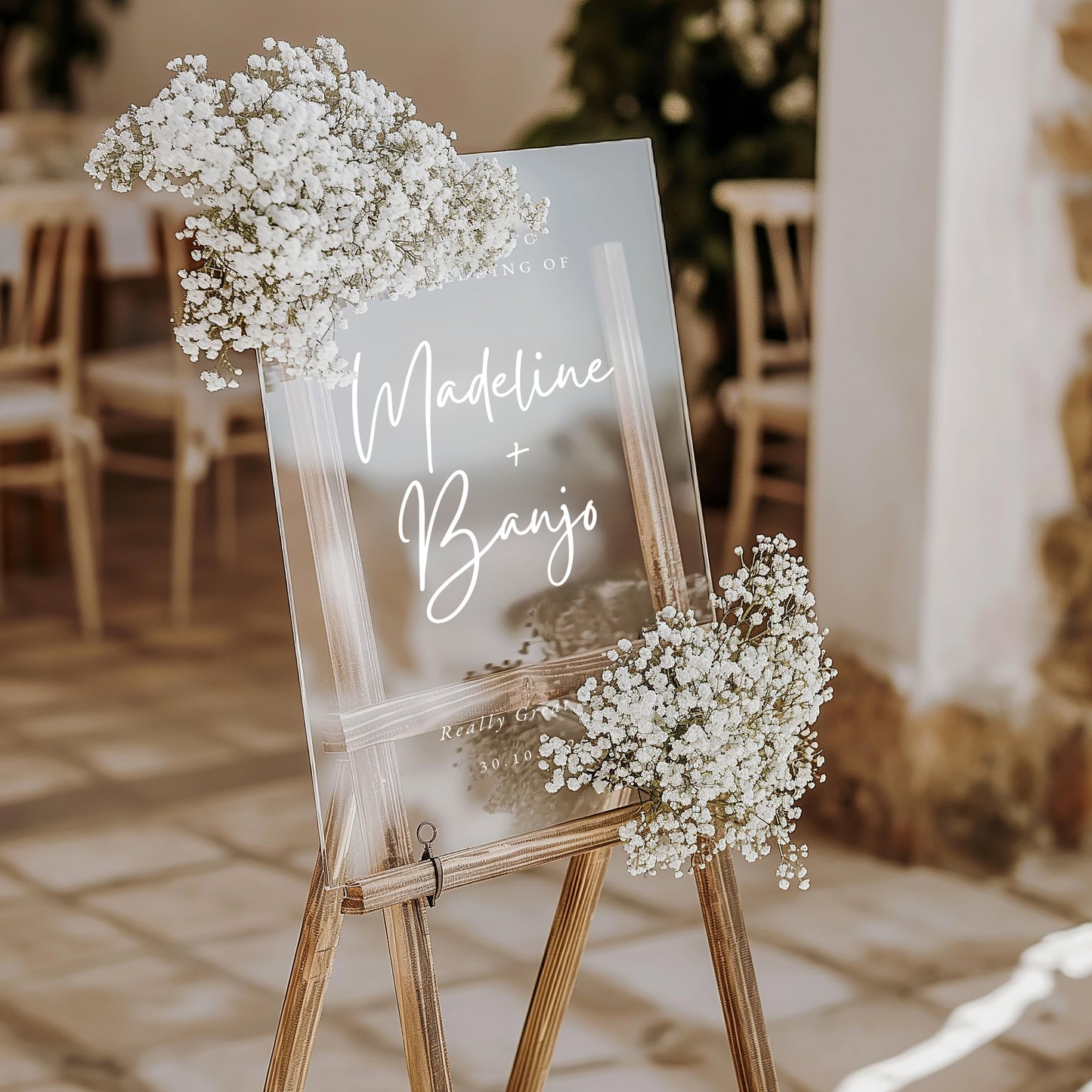 QUOTE WEDDING WELCOME SIGN