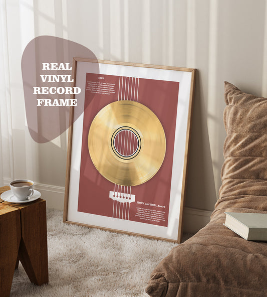 Music Lover | Music Teacher Gift | Marching Band Gifts  | Guitar Lover | Large Event Award | Retro Poster|Band Studio Deco | Music Wall Art